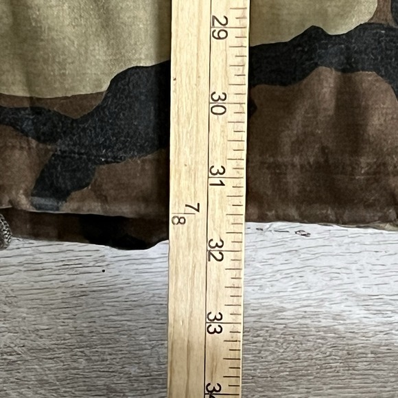 VTG 90s US Military Cold Weather Field Coat Medium Long Woodland USAF M-65 - Picture 11 of 11